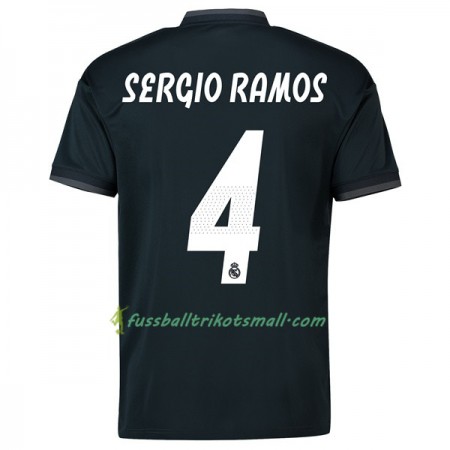 Günstige Fußballtrikots Real Madrid Sergio Ramos 4 2018-2019 Kurzarm Auswärts-trikot kaufen